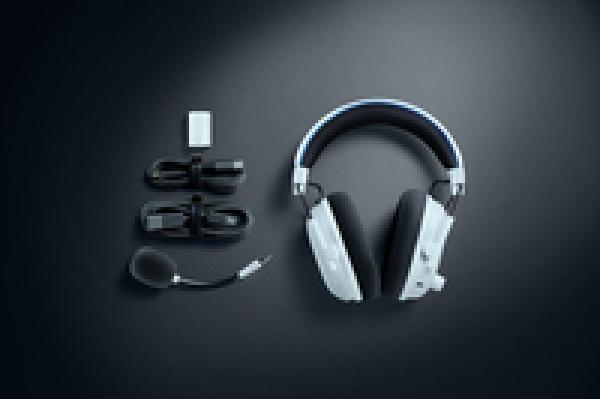 Razer BlackShark V3 Pro for PlayStation - White - Headset - 28 KHz