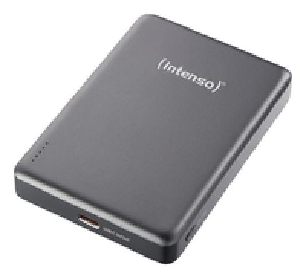 Intenso Magnetic Wireless Power Bank MW10000 grau - Batterie - 10.000 mAh