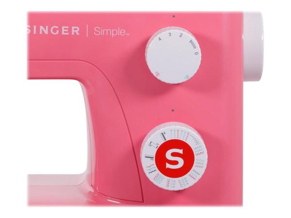 Singer 3223R - Nähmaschine - 23 Stiche - 1 vier-Schritt Knopfloch