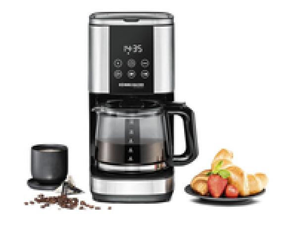 ROMMELSBACHER FKM 1000 - Filterkaffeemaschine - 1,5 l - Gemahlener Kaffee - 1000 W - Schwarz - Edelstahl