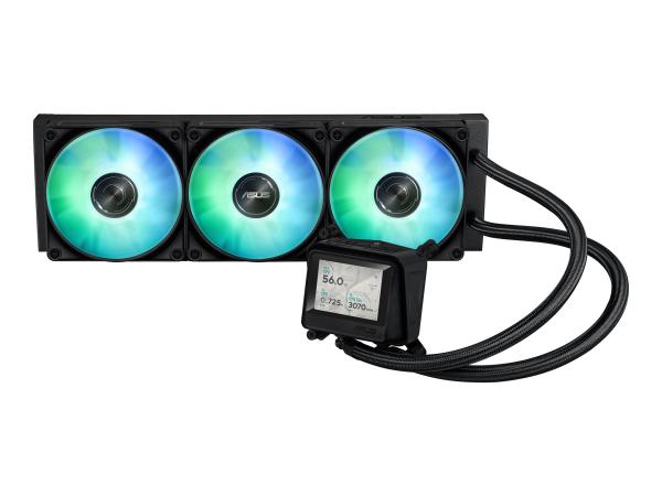 ASUS MAX Gaming LC 360 ARGB LCD - Prozessor-Flüssigkeitskühlsystem - Kühlergröße: 360 mm - (für: AM4, AM