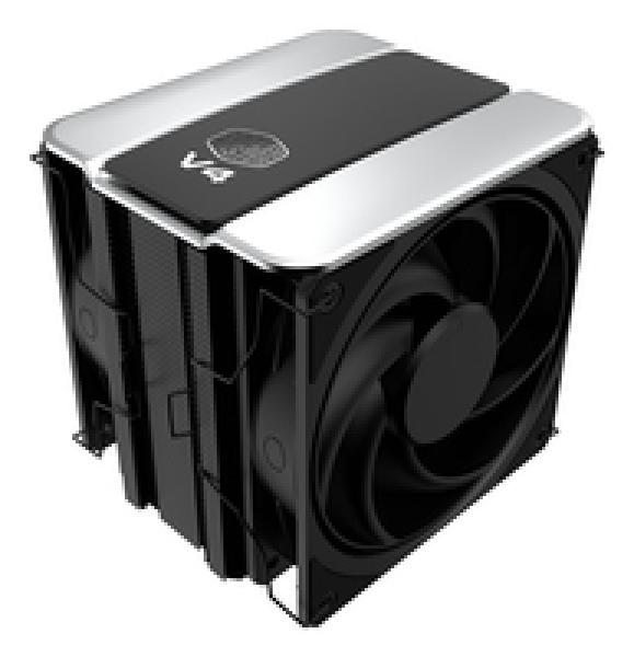 Cooler Master Kühler V4 Alpha Black - CPU-Kühler - AMD Sockel AM4 (Ryzen)