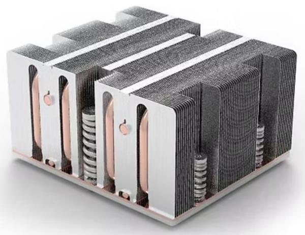 Dynatron J22 Tower CPU-Kuehler 2U für Sockel SP7 passiv