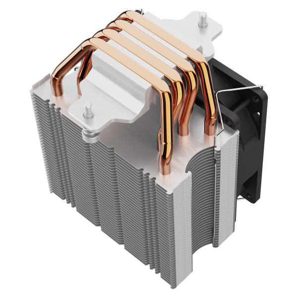 LC-Power CPU-Kuehler 4 Heatpins f.AM5 AM4.1851.1700.1200.115x 92mm - CPU-Kühler - AMD Sockel AM4 (Ryzen)