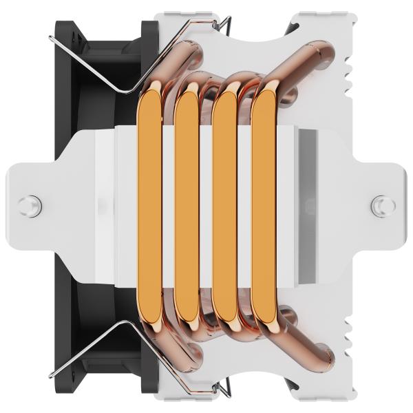 LC-Power CPU-Kuehler 4 Heatpins f.AM5 AM4.1851.1700.1200.115x 92mm - CPU-Kühler - AMD Sockel AM4 (Ryzen)