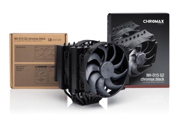 Noctua NH-D15 G2 chromax.black Tower CPU-Kuehler für Sockel 1150 1151 1155 - CPU-Kühler