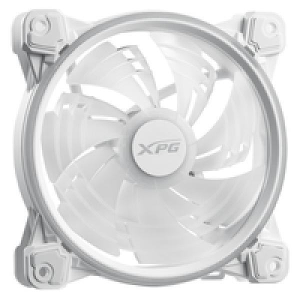 XPG Lüfter Hurricane 120 120mm ARGB PWM Fan weiß retail - Gehäuse-Lüfter - 600 rpm