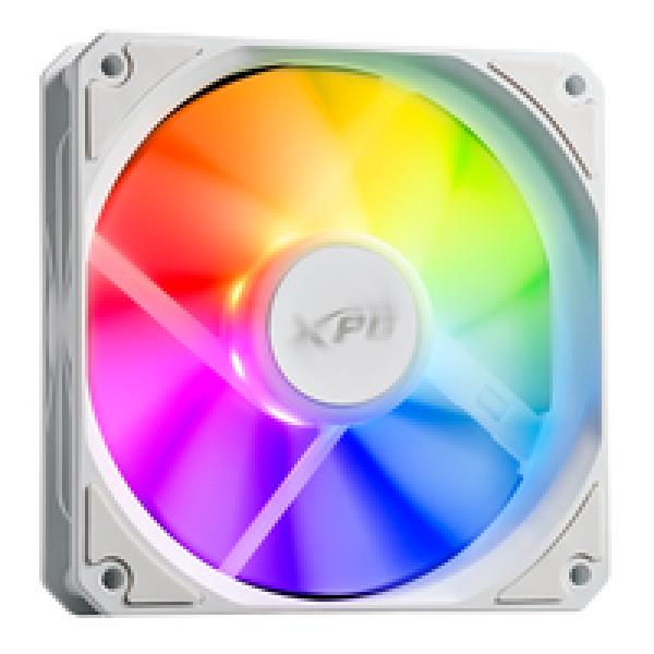 XPG Lüfter Vento R 120 120mm ARGB PWM Fan weiß retail - Gehäuse-Lüfter - 1.600 rpm