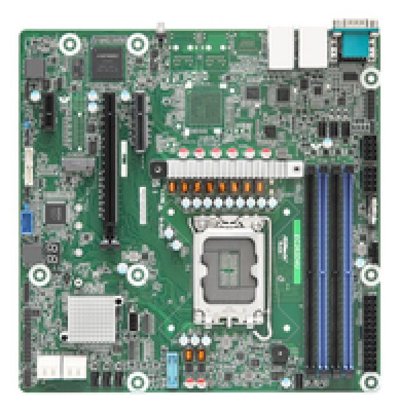 ASRock EC262D4U motherboard Intel C262 LGA 1700 micro ATX - Mainboard - Intel Sockel 1700 (Core i)