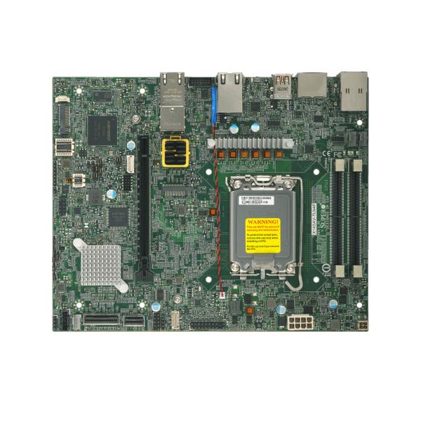 Supermicro Mainboard X14SAV-TLN4F Flex-ATX Sockel 1851 Single - Mainboard - Intel Sockel 1851 (Core Ultra 100&