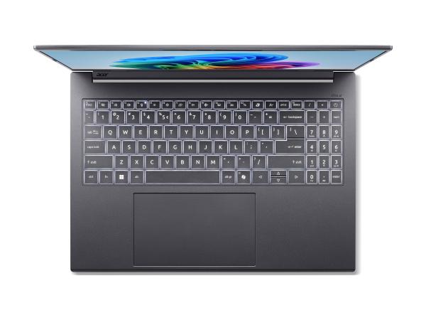 Acer Aspire 16 AI A16-11M - 180°-Scharnierdesign - Snapdragon X X1-26-100 - Win 11 Home - Qualcomm Adreno - 1