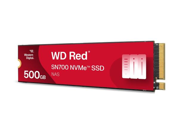 WD Red SN700 WDS500G1R0C-68BDK0 - SSD - 500 GB - intern - M.2 2280 - PCIe 3.0 x4 (NVMe)