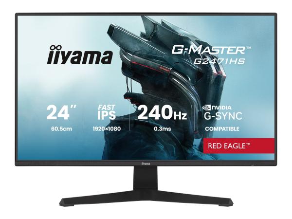 Iiyama G-MASTER Red Eagle G2471HS-B1 - LED-Monitor - Gaming - 61 cm (24")