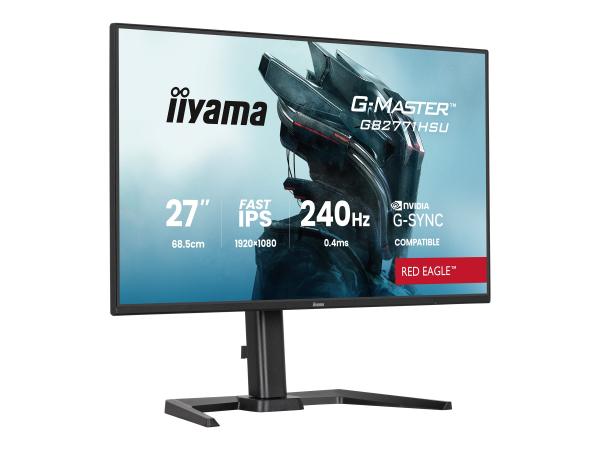 Iiyama G-MASTER Red Eagle GB2771HSU-B1 - LED-Monitor - Gaming - 68.6 cm (27")