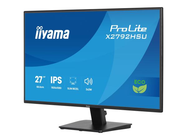 Iiyama ProLite X2792HSU-B1 - LED-Monitor - 68.6 cm (27")