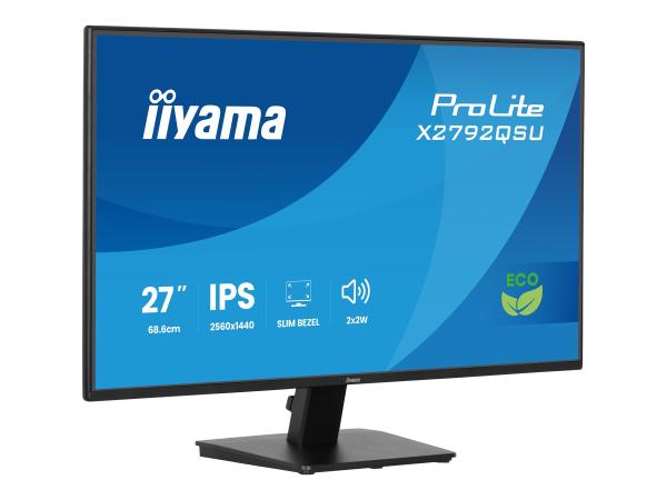 Iiyama ProLite X2792QSU-B1 - LED-Monitor - 68.6 cm (27")