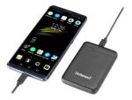 Intenso Powerbank XS5000 - Powerbank - 5000 mAh - 2.1 A - 2 Ausgabeanschlussstellen (USB, 24 pin USB-C)