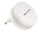 RealPower PBC1800 - Powerbank + AC-Netzteil - 1800 mAh - 1 A (USB)