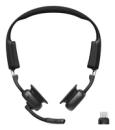 AfterShokz Openmeet Bluetooth Knochenschall Headset USB C Dongle - Headset - Rausch-Unterdrückung