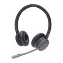 AGFEO Infinity - Kabellos - Büro/Callcenter - 189 g - Kopfhörer - Schwarz