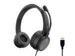 Conceptronic Headset USB-A Mikro int.Bed.Stereo sw - Headset - 22 KHz