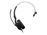 Jabra Evolve2 50 UC Mono - Headset - On-Ear - kabellos, kabelgebunden