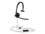 Logitech H570e - Headset - On-Ear - kabelgebunden