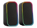 SPEEDLINK Token RGB - Lautsprecher - für PC - 2.0-Kanal - kabellos - Bluetooth - 3 Watt - 6 Watt (Gesamt)