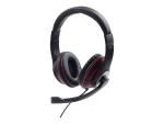 Gembird MHS-03-BKRD - Headset - ohrumschließend