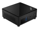 MSI Cubi 5 12M 021BDE - Barebone - Mini-PC - 1 x Core i5 1235U / 1.3 GHz - RAM 0 GB - UHD Graphics - 1GbE, 2.5