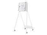 Samsung Flip Stand STN-WM55R - Aufstellung - für interaktives Flachfeld- / LCD-Display - Hellgrau - Bildschir