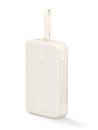 Ugreen Power Bank with Built-in Cable white