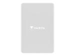 Varta Portable Power - Induktive Power Bank - Mag Pro - Li-Pol - 5000 mAh - 18.5 Wh - 12 Watt - 2.4 A - PD (24