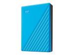 WD My Passport WDBPKJ0040BBL - Festplatte - verschlüsselt - 4 TB - extern (tragbar)