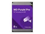 WD Purple Pro WD8002PURP - Festplatte - 8 TB - Videoüberwachung, Smart Video - intern - 3.5" (8.9 cm)