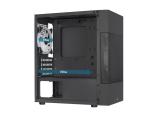 AEROCOOL ADVANCED TECHNOLOGIES AeroCool Atomic Lite - MT - micro ATX - Seitenteil mit Fenster (gehärtetes Gla