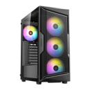 Antec AX Series AX61 - Mid tower Gaming - ATX - Seitenteil mit Fenster (gehärtetes Glas)
