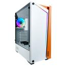 AZZA APOLLO 430 - Midi Tower - PC - Weiß - ATX - micro ATX - Gehärtetes Glas - Gaming