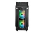 Sharkoon VG6-W RGB - Tower - ATX - Seitenteil mit Fenster (Acryl)