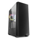 Sharkoon VS9 RGB - Midi Tower - PC - Schwarz - ATX - micro ATX - Mini-ATX - Heimbüro - 15,8 cm