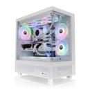 Thermaltake View 270 TG ARGB Snow - Mid tower - E-ATX - Seitenteil mit Fenster (gehärtetes Glas)