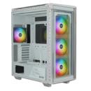 XPG Geh Battlecruiser II E-ATX Midi Tower weiß retail - Midi/Minitower - ATX