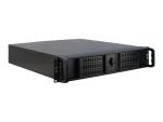 Inter-Tech IPC 2U-2098-SK - Rack-Montage - 2U - micro ATX - keine Spannungsversorgung (ATX)
