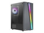AEROCOOL ADVANCED TECHNOLOGIES AeroCool Blade-G-BK-v1 - Mid tower - ATX - Seitenteil mit Fenster (gehärtetes 