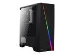 AEROCOOL ADVANCED TECHNOLOGIES AeroCool Cylon - Tower - ATX - Seitenteil mit Fenster