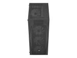 AEROCOOL ADVANCED TECHNOLOGIES AeroCool Falcon ARGB - Mid tower - ATX - Seitenteil mit Fenster (gehärtetes Gl