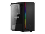 AEROCOOL ADVANCED TECHNOLOGIES AeroCool Rift - Mid tower - ATX - Seitenteil mit Fenster (Acryl)