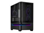 ASUS Prime AP202 - microATX Tower - Seitenteil mit Fenster (gehärtetes Glas)