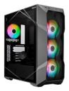 Cooler Master TD500 MAX - Mini-ITX - ATX - Seitenteil mit Fenster (gehärtetes Glas)