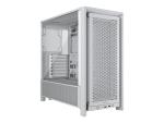 Corsair FRAME 4000D - Midi-Tower Gaming - E-ATX - Seitenteil mit Fenster (gehärtetes Glas)
